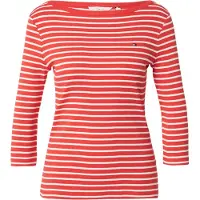 Tommy Hilfiger Cody Boat-neck 3/4 Sleeve Breton Fire Red/ecru Taglia: XS | Maglie a manica lunga Outlet | Donna | Rosso