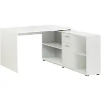 FMD Möbel LEX 1, scrivania, bianco, 353-001