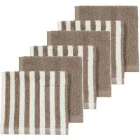 Meyco Baby Asciugamano Per Il Viso Fat Stripe 30x30 Cm 6 Unità