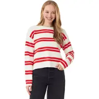 Scotch & Soda Crew Neck Pullover Sugar Swizzle Twin Band Stripe Taglia: S | Maglie a manica lunga Outlet | Donna