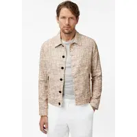 John Varvatos Trucker Jacket With Front Double Zippers Natural Taglia: 58 | Giacche leggere Outlet | Uomo | Bianco