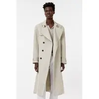 John Varvatos Long Trench Coat Honeydew Taglia: 56 | Trench Outlet | Uomo | Verde