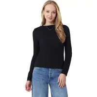 Scotch & Soda Boat Neck Top Black Night Taglia: XS | Maglie a manica lunga Outlet | Donna | Nero