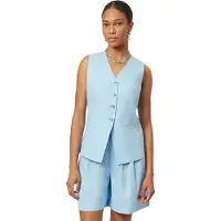 Scotch & Soda Long Line Vest Cerulean Taglia: XS | Gilet Outlet | Donna | Blu