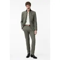 John Varvatos Mercer Pants - Slim Fit Pants With Welt Moss Green Taglia: 46 | Pantaloni Outlet | Uomo | Verde