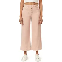 Scotch & Soda The Wave Crop Wide Rose Smoke Taglia: W32 | Pantaloni Outlet | Donna | Rosa