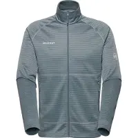 Mammut Crag ML Jacket Giacca in pile Uomo (L, grigio)