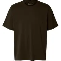 Selected T-shirt Uomini Marrone S