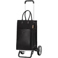 Andersen Shopper Alu Star Shopper Carrello della spesa 57 cm nero