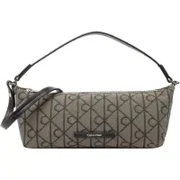 Calvin Klein Borsa a spalla marrone / nero