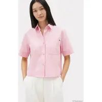 Tommy Hilfiger Essential Poplin Ss Shirts Bonita Pink Taglia: M | Magliette intime Outlet | Donna | Rosa