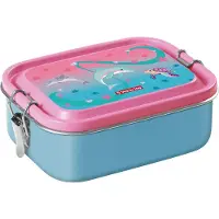 Step by step Set di stoviglie blu chiaro / rosa