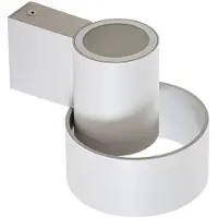 LUCANDE Applicazione da esterni LED Elune, grigio chiaro, IP44, luce verso