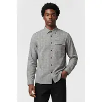 Lyle & Scott Black Eagle Pocket Shirt Jet Black/ White Taglia: M | Camicie Casual Outlet | Uomo | Bianco