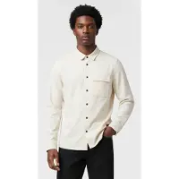 Lyle & Scott Black Eagle Pocket Shirt Bleached Sand Taglia: S | Camicie Casual Outlet | Uomo | Marrone