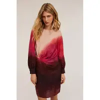 Motivi Satin Ombré Dress Fuchsia Taglia: 40 | Abiti Midi Outlet | Donna | Rosa