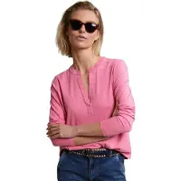 River Woods Pink V-neck T-shirt Long Sleeves Taglia: XS | Maglie a manica lunga Outlet | Donna