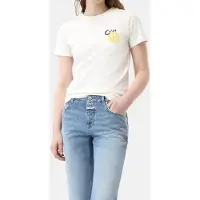 Closed Embroidered T-shirt Ivory Taglia: XS | Maglie Sportivi Outlet | Donna | Bianco