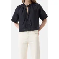 Closed Cropped Top Black Taglia: S | Magliette intime Outlet | Donna | Nero