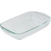 San Ignacio Piatto da forno in vetro borosilicato resistente al forno, al microonde e alla lavastoviglie -