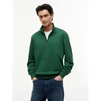 Tommy Hilfiger Essential Terry New Street Green Taglia: XXL | Felpe con cappuccio Outlet | Uomo | Verde