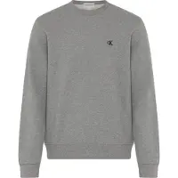 Calvin Klein Long Sleeve Classic 350gsm Terry Monogram Grey Heather Taglia: M | Maglioni a maglia Outlet | Uomo | Grigio