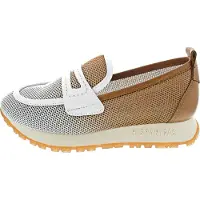 Hispanitas per donna. BHV254043 Scarpe da ginnastica marroni del Kansas (36), Pelle, Marrone, 3 a 5cm, Nessuno, Casual