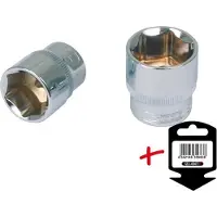 Ks Tools KS-Tools 918.3904-E 3/8" CROMO+ esagono incassato