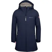 TROLLKIDS Girl's Kristiansand Coat Giacca softshell Bambini (110, blu)