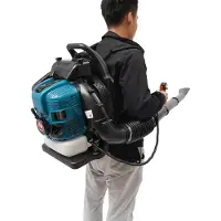 StarTech.com Soffiatore per foglie - Motore a benzina a 4 tempi - 75,6 cm³ - 2,6 kW a 7000 giri/min - Serbatoio da 1,9 l - Lunghezza del tubo 168 cm - Blu