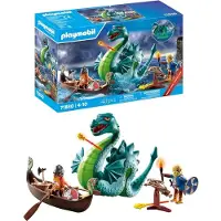 Playmobil Figura Vichinghi Con Mostro Marino