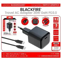 Blackfire.eu Adattatore Di Corrente Ac Usb-c 30w Switch/2