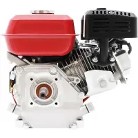 StarTech.com Motore a benzina - Monocilindrico a 4 tempi, 7,5 CV, 212 cm³, 4000 W, 3600 giri/min, raffreddato ad aria con ventola, avviamento a strappo, adatto per pompe idrauliche