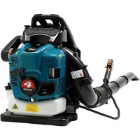 StarTech.com Soffiatore a benzina a zaino - Soffiatore a 4 tempi - Potente per giardino e prato - Carcassa leggera in PP - Attrezzo da giardino professionale - Blu