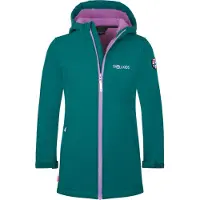 TROLLKIDS Girl's Kristiansand Coat Giacca softshell Bambini (164, turchese)