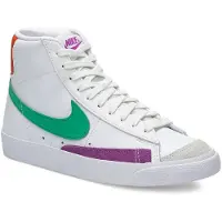 Nike Scarpa Alta Donna W Blazer Mid 77 White/stadium Green/picante Red