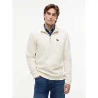 Tommy Hilfiger Regular Badge Quarter Zip Calico Taglia: L | Maglioni a maglia Outlet | Uomo