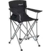 Outwell Catamarca Junior Sedia da campeggio (63 x 53 x 88 cm, grigio/nero)