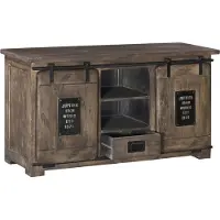 MASSIVMOEBEL24.DE MASSIVMOEBEL24 | credenza in legno di Mango 128x45x70 grigio scuro laccato RAILWAY #202