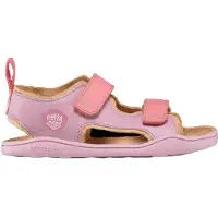Affenzahn Kid's Sandals Leather Airy Sandali Bambini (21, fuchsia)