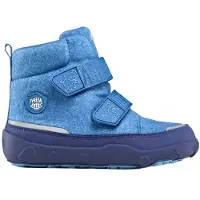 Affenzahn Kid's Mid Boot Wool Comfy Scarpe invernali Bambini (22, blu)