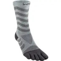 Injinji Women's Run Technical Crew Calze da running Donna (35-40, grigio)