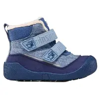 Affenzahn Kid's Lauflerner Winterstiefel Vegan Snuggy Scarpe invernali Bambini (25, lilla/blu)