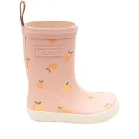 Bisgaard Kid's Barefoot High Rubber Stivali di gomma Bambini (35, fuchsia)