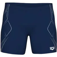 Arena Graphic Swim Mid Jammer Pantaloncino da bagno Uomo (5, blu)