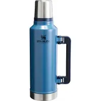 Stanley The Legendary Classic Bottle 2.0QT, Hammertone Lake 10-07934-078 borraccia termica con tappo versatore e tazza, 1.9L