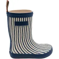 Bisgaard Kid's Barefoot High Rubber Stivali di gomma Bambini (31, grigio)