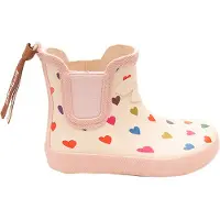 Bisgaard Kid's Barefoot Rubber Stivali di gomma Bambini (30, fuchsia)