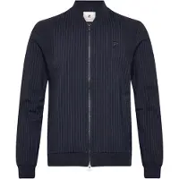 FILA Lucca Regular Pinstriped Track Jacket Black Iris / Egret Str Taglia: XL | Felpe con cappuccio Outlet | Uomo | Nero