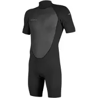 O'Neill Muta Shorty A Maniche Corte Con Cerniera Posteriore Reactor-2 2 Mm Spring